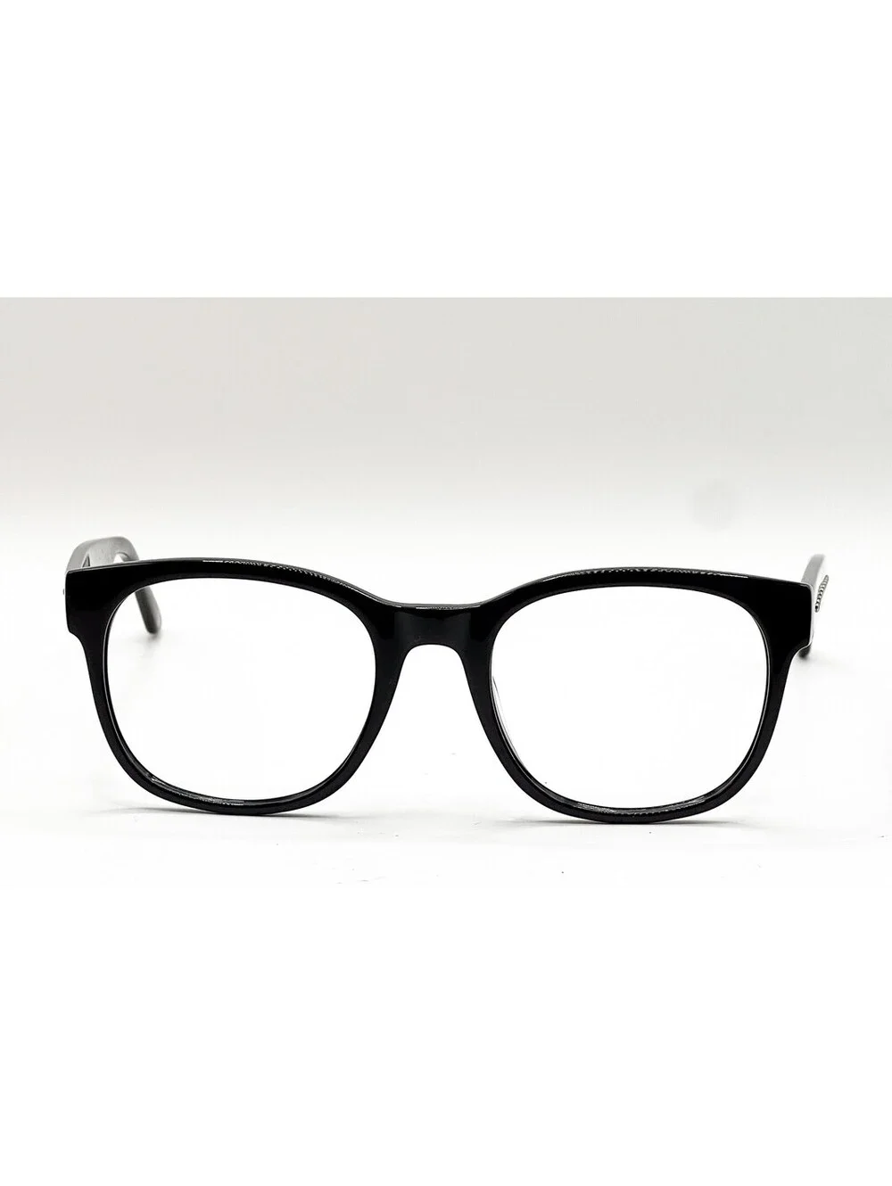 Muse 35-002846 Shiny Black Cat Eye Authentic Eyeglass Frames 53-20-145